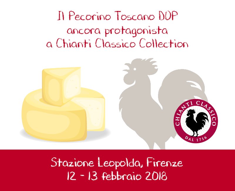 #Pecorinotoscano DOP e vino. L'abbinamento di qualità si rinnova lunedì 12 e martedì 13 febbraio alla <a href="/chianticlassico/">Chianti Classico</a> Collection alla Stazione Leopolda di #Firenze per una nuova tappa del progetto EAT. Scoprite di più sul nostro blog #fuoridalgregge