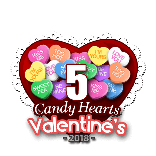 Got a badge for 5 Candy Hearts! Thanks for helping me earn my 45th badge! https://t.co/WWCt66GzVs