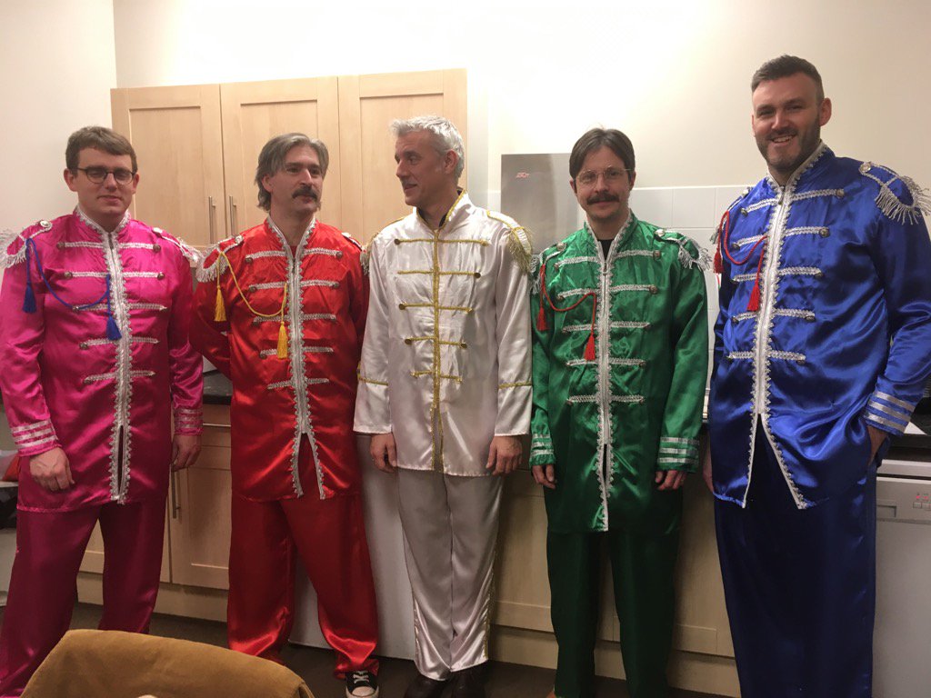 Beatles night at Millfield celebrating 50 years of Sgt Pepper. Great to play those tunes!