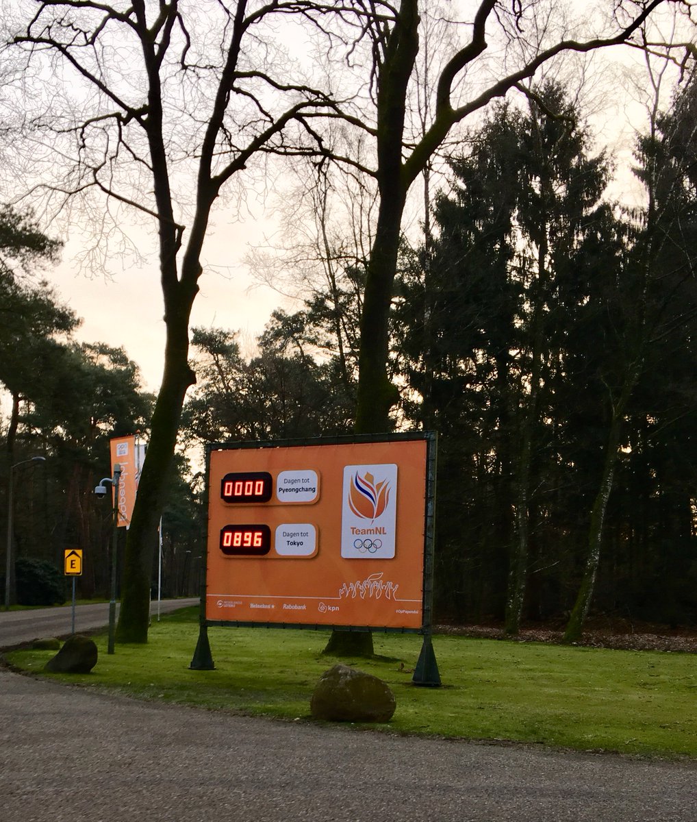 Het is zover! Heel veel succes sporters, coaches en medewerkers. Dit is jullie 'time to shine'.  Wij zitten voor de buis om aan te moedigen de komende weken. #GoNetherlands #PyongChang2018  #Olympics #wijzijntriathlonNL #oppapendal
