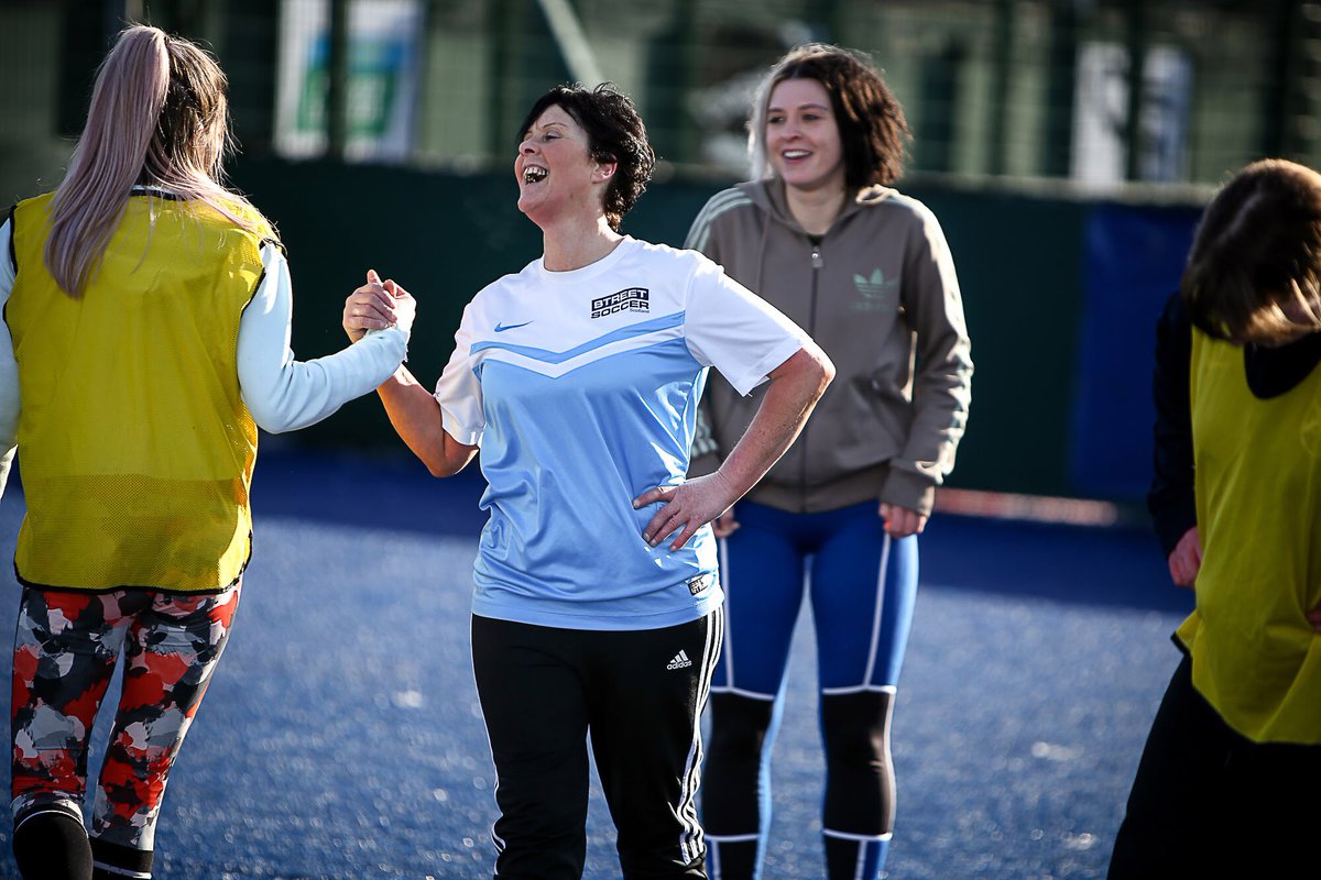 MrDavidDuke's tweet photo. When your involved in a people focused organisation, the greatest award or reward you will ever receive is seeing a smile. There is nothing ‘fancy’ about what @streetsoccerSCO does but it’s important to realise the impact of purpose, connection &amp; bringing people together. https://t.co/amRG5IBBGq