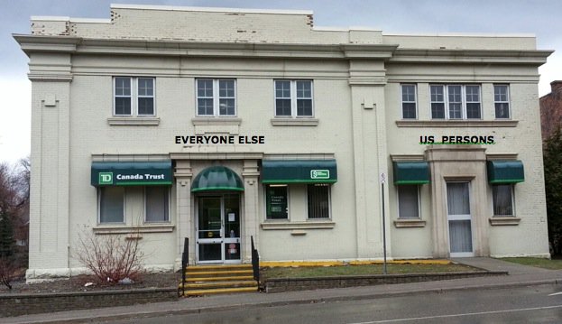 CBTLawsuit's tweet photo. It is no myth that #FATCA causes financial institutions to deny services to those deemed to be "US Persons"  Collecting Stories to document discrimination  Please send to:  information at citizenshiptaxation dot ca https://t.co/zxdMRzxljI https://t.co/PaIv1SnSP3