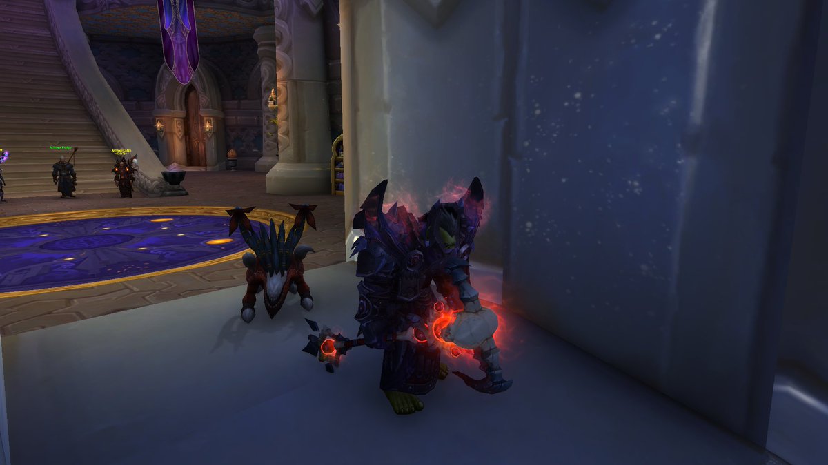 Penzeera's tweet photo. Destruction done! 1 spec from Rogue and Lock each left. #22down #2togo #Warcraft! https://t.co/vwofb4raUb