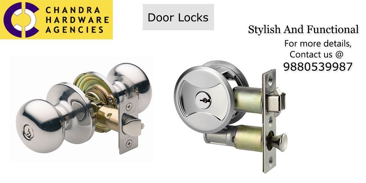 hardwareagency's tweet image. A quality lock will help protect your home, and security extras like #doorjammers and #strikeplates can secure your home. Buy the quality door locks at  Chandra Hardware Agency. 

#doorlocks #chandrahardwareagency