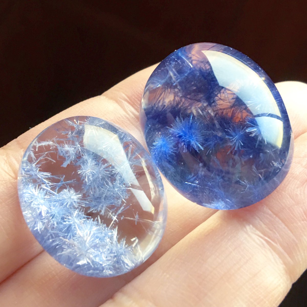 デュには二種類あって、きらきらと輝くアナ雪のような左の子と、真っ青