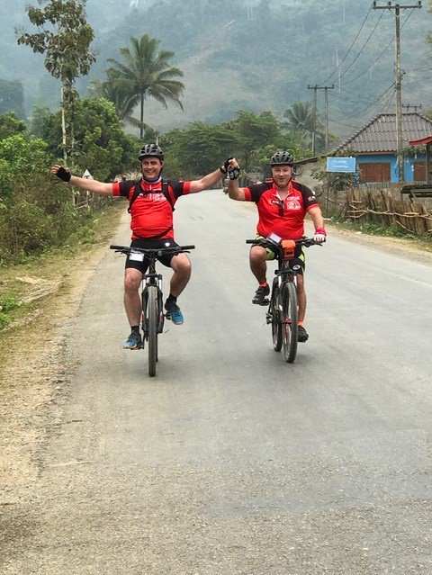ACS_LocalShops's tweet photo. Congratulations to @ChamberlainPD and the rest of the team who have just finished cycling across Laos for @MAGsaveslives. You can still donate to Paul's JustGiving page here: https://t.co/QYGDTZ0hsg https://t.co/Za5wiFiJoZ