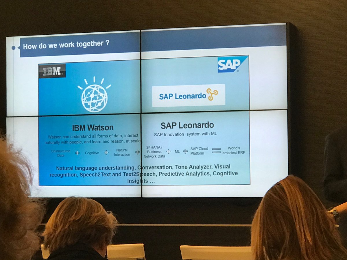carnoux's tweet photo. L’entreprise Apprenante en alliant les forces de SAP et d’IBM https://t.co/7RKrSkUyWy