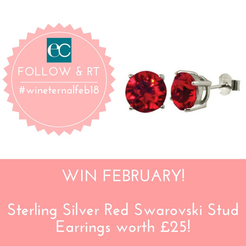Eternal_Collect's tweet image. #Win this #February!! 

Sterling Silver Red Swarovski Crystal Studs worth £25

Follow / RT to enter

UK Only

Ends Wednesday 28th February 2018

Good Luck!!

#wineternalfeb18 #fridayfreebie