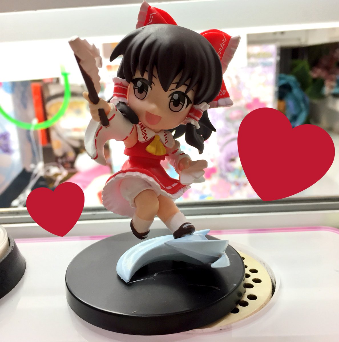 新景品情報🌞】 東方Projectミニディスプレイフィギュアがカッター台に