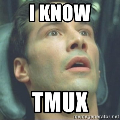 Oddvarmoe's tweet image. Learned about TMUX in Kali from asking a question on the adaptiveempire slack channel. Thanks Liso and MR64bit.
tmux new -s empire (new session)
CTRL+B and then d de-attaches. Important with capitalization.
tmux a -t Empire (Attach to session)
#Awesome #LinuxNoob