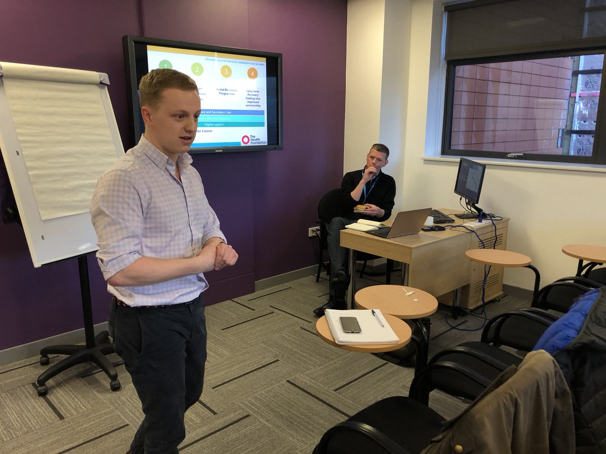 NHS's tweet photo. #ERASplus also about facilitating, empowering and motivating patients for their recovery from anti-cancer treatment #prehabilitation #FutureCancerCare https://t.co/XWmEgAjilg