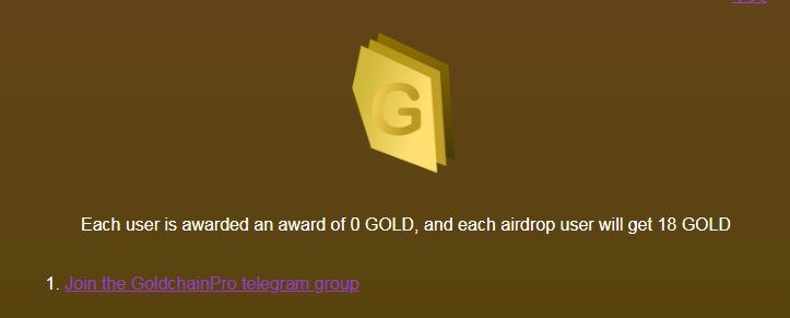 Airdrop_talk's tweet photo. NEW AIRDROP
-GoldChain,Register your email & ETH wallet here : https://t.co/7avatAOORD
#Airdrop #ERC0 #TOKEN #CANDY https://t.co/PeE1DAOopQ
