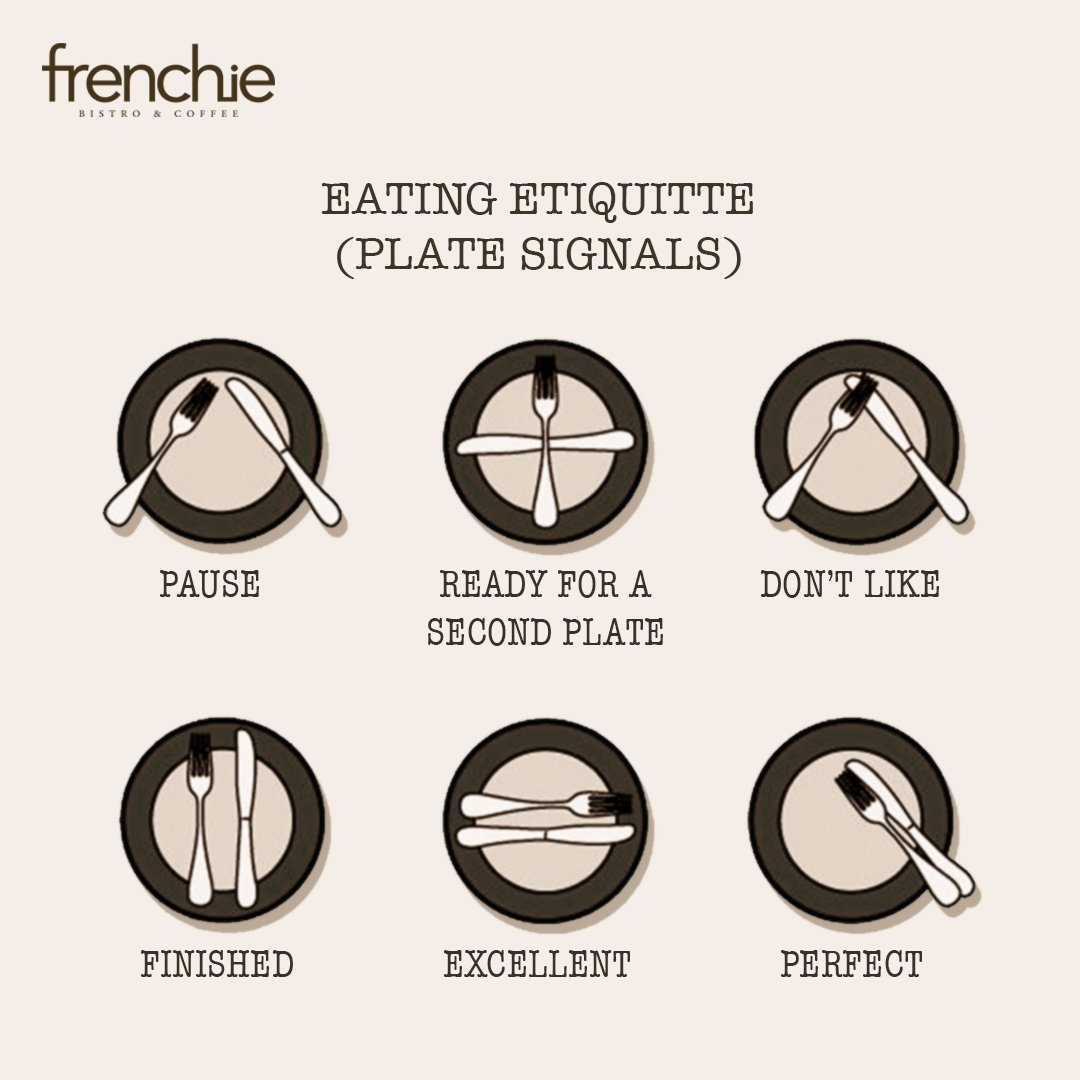 frenchie_id's tweet photo. Eating Etiquette https://t.co/fX6vgOUtlz