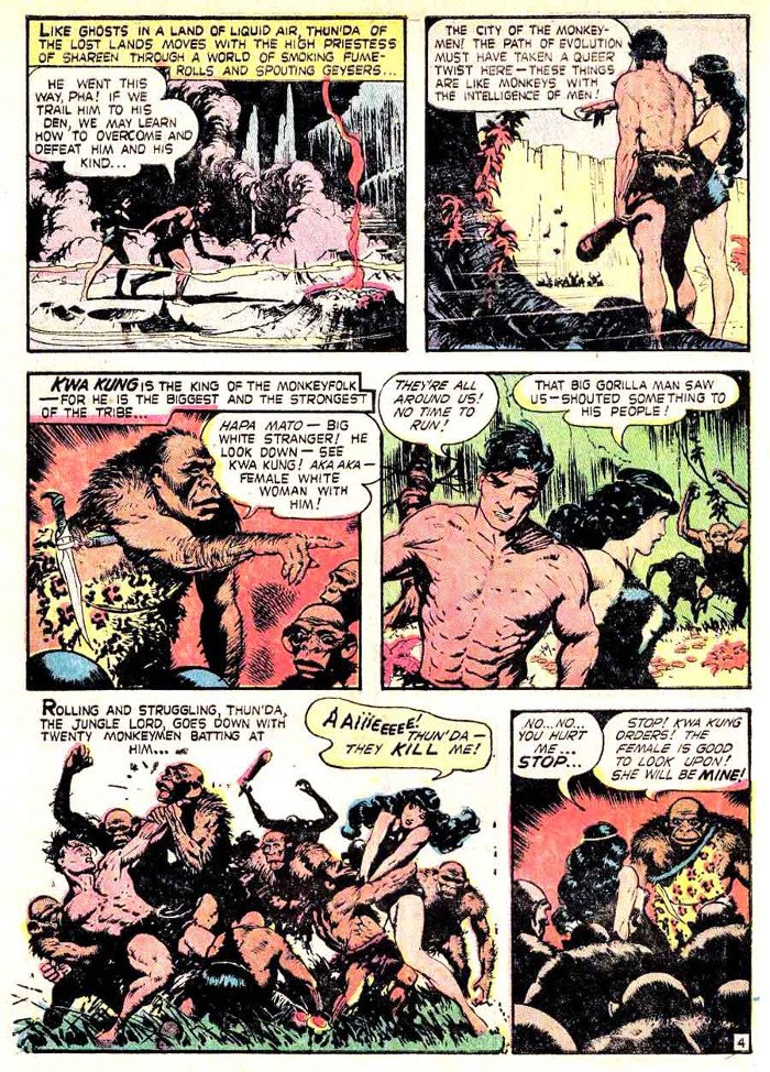 FechasdeComic's tweet photo. #TalDíaComoHoy hace 90 años nació el dibujante Frank Frazetta (1928-2010) autor de cómics como #ThunDa o el #CaballeroBrillante, y numerosas portadas de revistas. https://t.co/8uZAXpycXJ