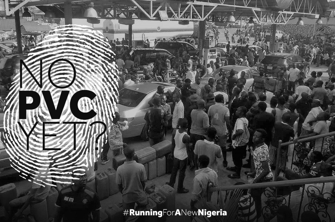 feladurotoye's tweet photo. You already know the Nigeria you don't want, but WITHOUT YOUR PVC, The Nigeria You Want is just a WISH...

Your PVC gives you the POWER to CHOOSE The Nigeria You Want. .

Get your PVC TODAY and Prepare to Vote your CHOICE (PVC). .

#PVC
#RunningForANewNigeria
#TheNigeriaWeWant https://t.co/6XqEp6cb1C