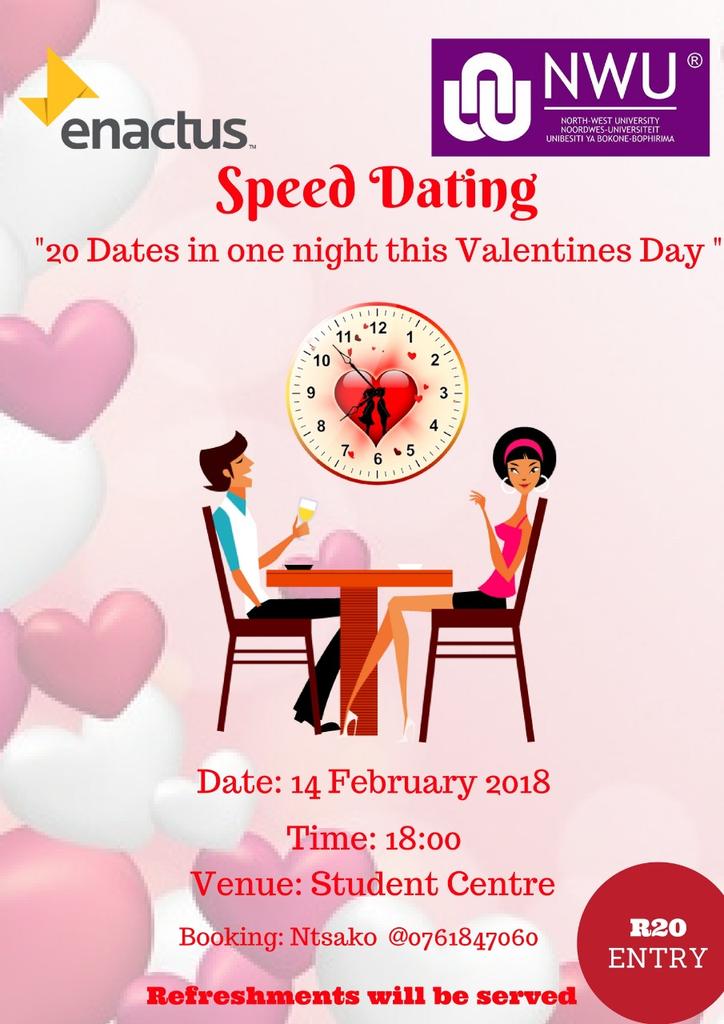 If you don't have plans this Valentines Day Enactus Maf brings you speed dating. Book your seat. 40 seats (20 males, 20 females).💘