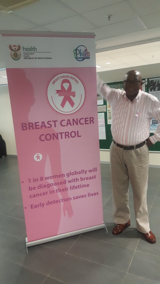 HealthZA's tweet image. National Department of Health employees in support of the #PinkDrive #BreastCancer  #EarlyDectection #SavesLives #PitchUpInPink ^eN7
