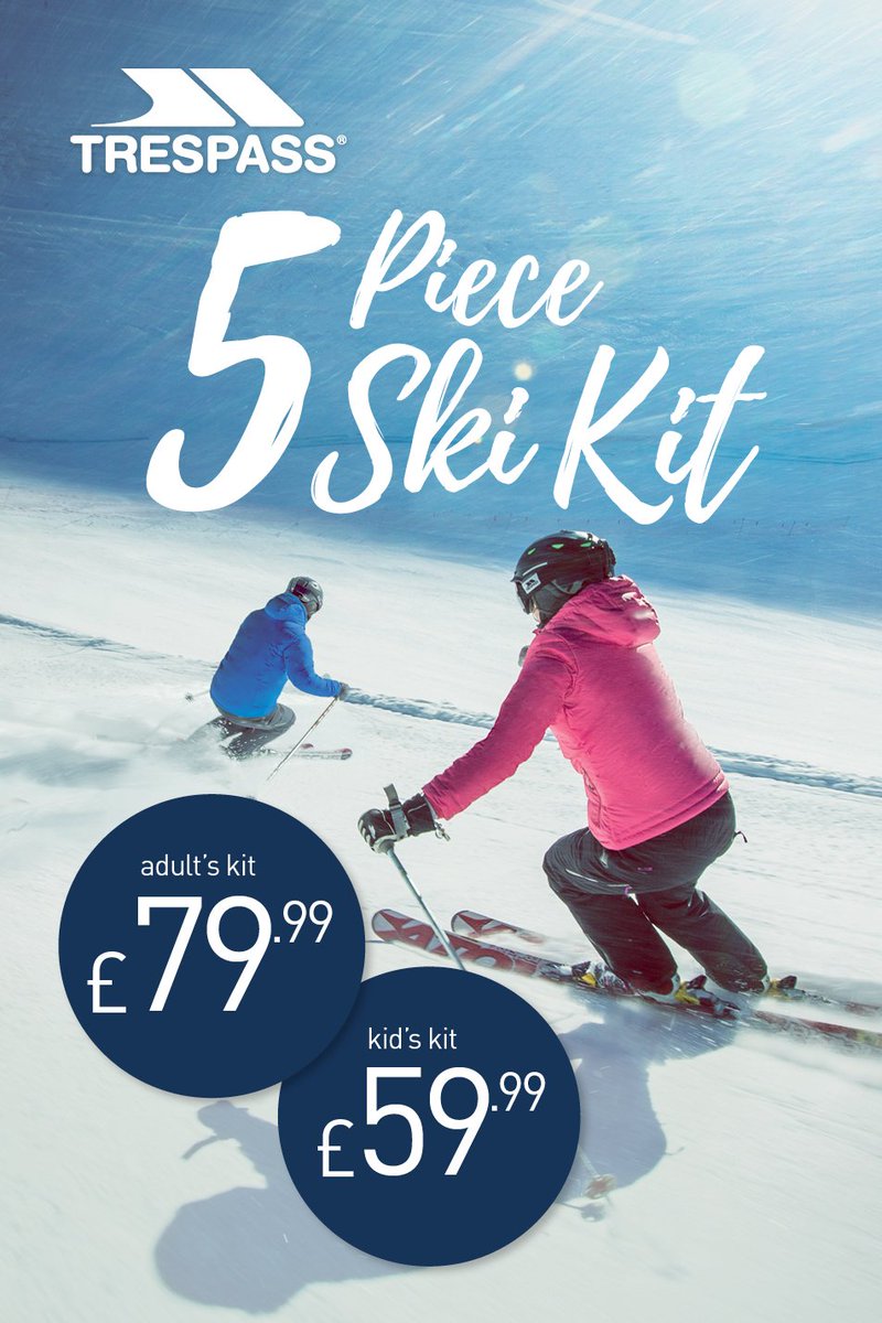 Hit the slopes in style with up to 70% off at <a href="/Trespass/">Trespass</a>⛷  ❄️