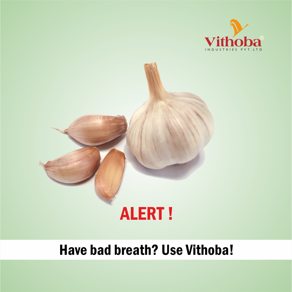 VithobaInd's tweet photo. Tired of trying out every single method to get rid of bad breath?
Bad breath can also be made worse by the types of foods you eat and other unhealthy lifestyle habits.
#BadBreath #BadSmell #Foods #UnhealthyLifestyle #Garlic #Danger #Alert #BestToothpaste #Pain #Problem #Smile https://t.co/Xxue6frEe1
