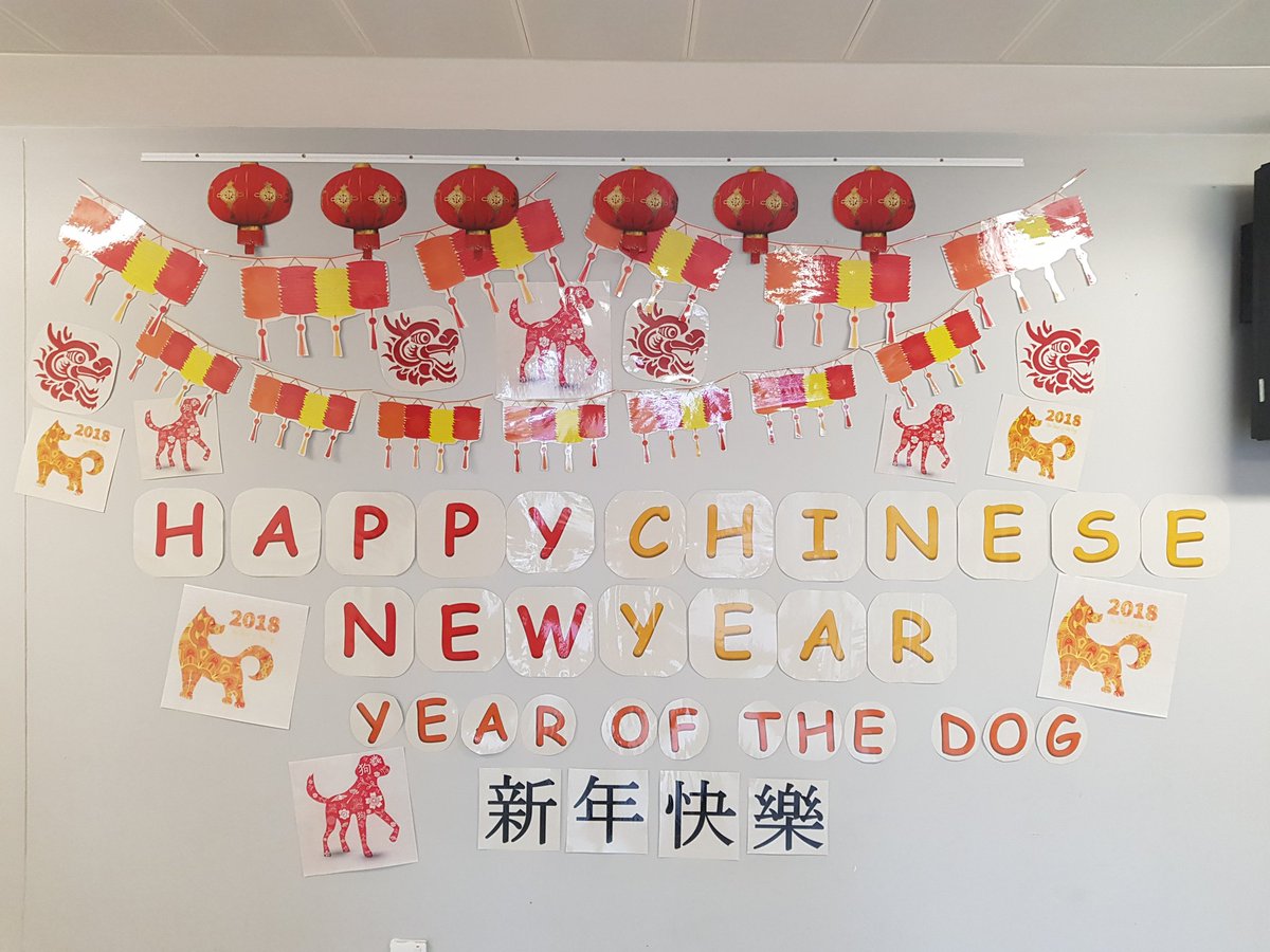 IanMikardoHS's tweet photo. Celebrating Chinese New Year 2018 Year of the Dog @ Ian Mikardo #YearOfTheDog #ChineseNewYear #Education #School https://t.co/ZfZmsfuS0C