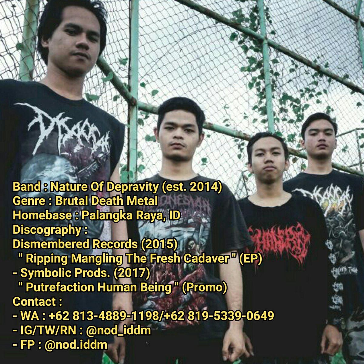 NATURE OF DEPRAVITY (@nod_iddm) on Twitter photo 