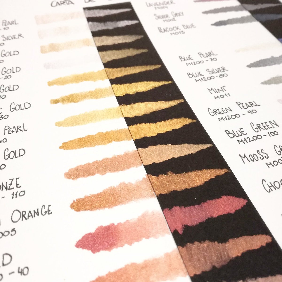 MadrigueraShop's tweet photo. Ya hemos hecho la #cartadecolor de las acuarelas perladas #Finetec de @colirocolors
¡Nos encantan!
En #LaMadriguera
...y en https://t.co/LifuKndlhR https://t.co/jN5usb5p7v