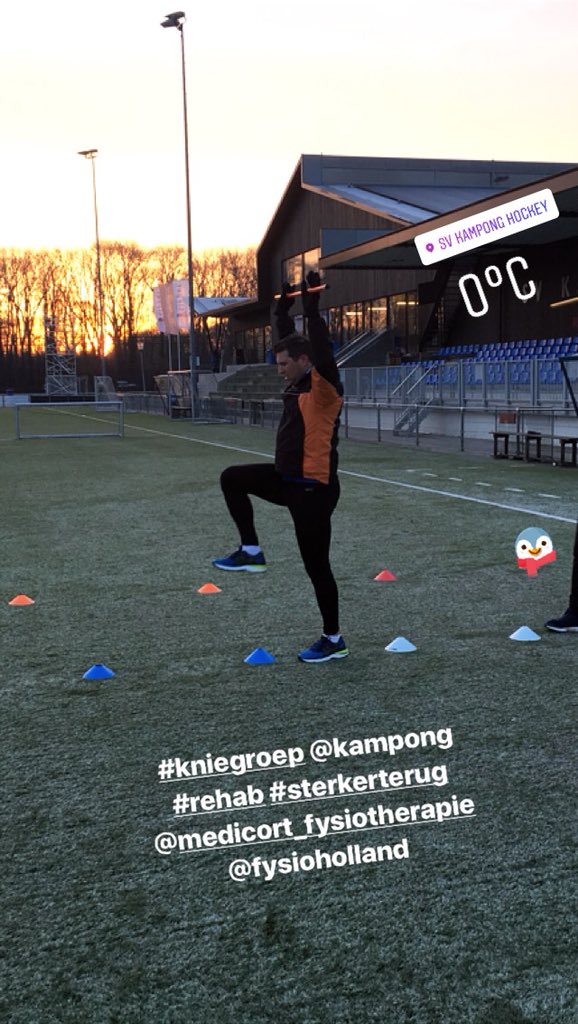#kniegroep #sterkerterug #rehab #nofilter #winter <a href="/SVKAMPONG/">SVKAMPONG</a> <a href="/MedicortFysio/">Medicort</a> @fysioholland