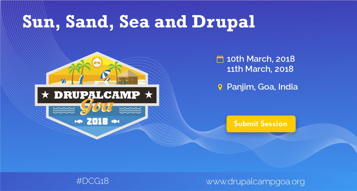 We are looking for sponsors for #DrupalCampGoa <a href="/DrupalcampGoa/">DrupalCamp Goa</a>. 
If you are an organisation using #Drupal as a solution offering, then please get in touch with the team at drupalcampgoa@gmail.com

#DCG18 #DrupalCamp
