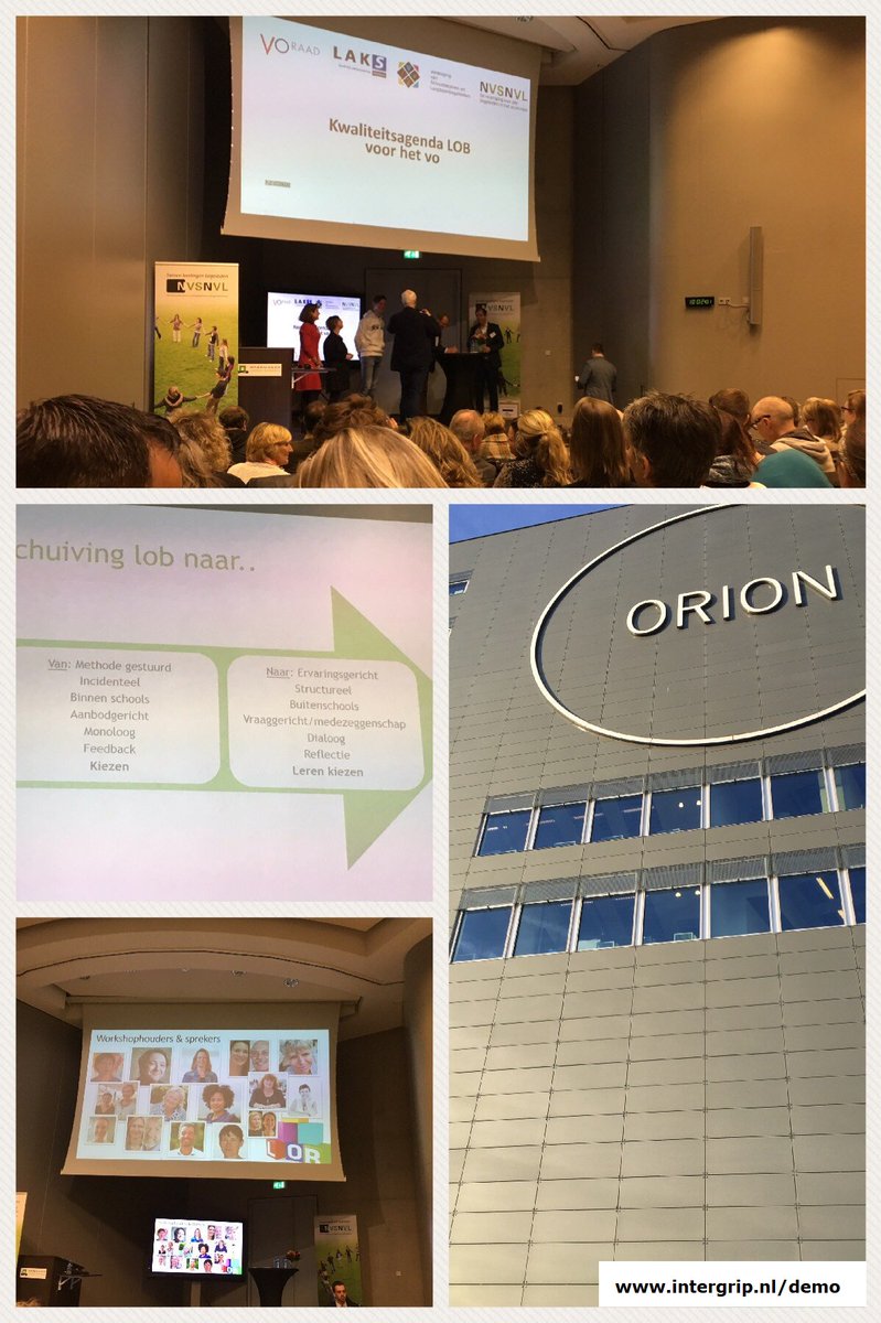 Gisteren is de kwaliteitsagenda LOB ondertekend. Intergrip was erbij! Dit vond plaats tijdens het LOB congres "BOUW MEE AAN LOB", georganiseerd door @nvsnvl 
Een super interessante dag waarin LOB-inhoud en netwerken met andere LOB-professionals samen kwam.