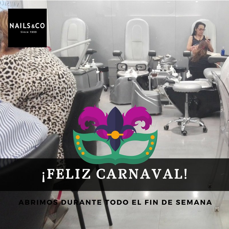 NailsAndCo_mad's tweet photo. 🎉¿Carnavales en #Madrid? ¡Ponte guapa hagas lo que hagas! En #NailsCo abrimos durante todo el fin de semana. Reserva tu tratamiento ahora https://t.co/2EpQqem4QJ #carnavalmadrid #manicuramadrid https://t.co/6bhEgfbcfk