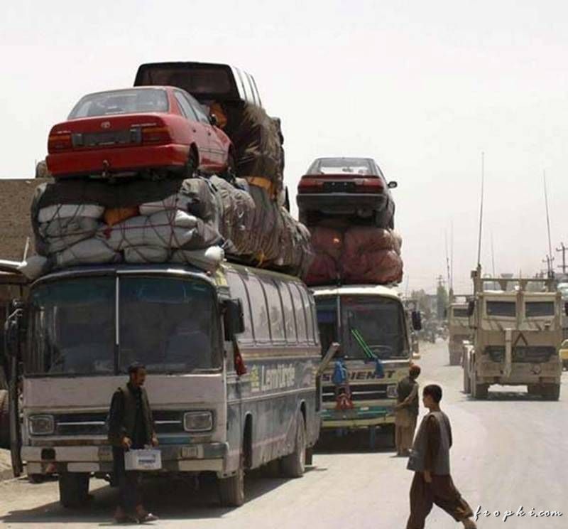 It's not over loaded its just efficiently packed! #FridayFeeling #insurance #trucking