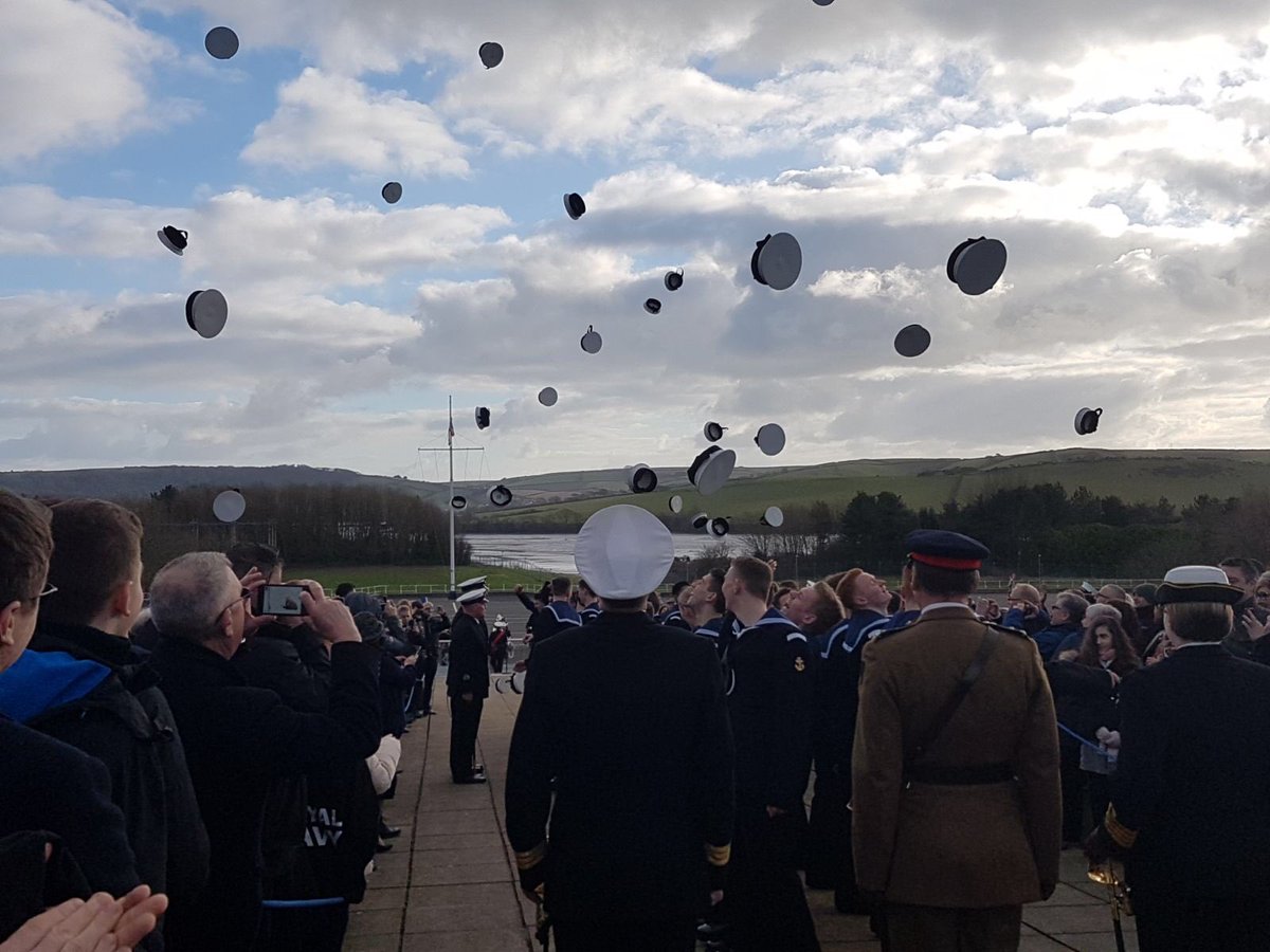 HMS_Raleigh's tweet photo. Cunningham 23 successfully Passed Out last Friday, a fantastic day had by all. Congratulations and welcome to the Fleet. #Cunningham23 https://t.co/CbohslM2cu