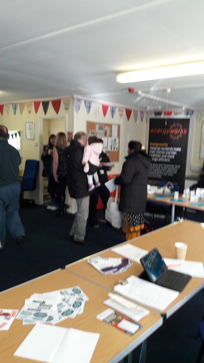 Winter Wellbeing event well underway at Barker St .. here till 2 with info on how to save money and lots of tips and gadgets