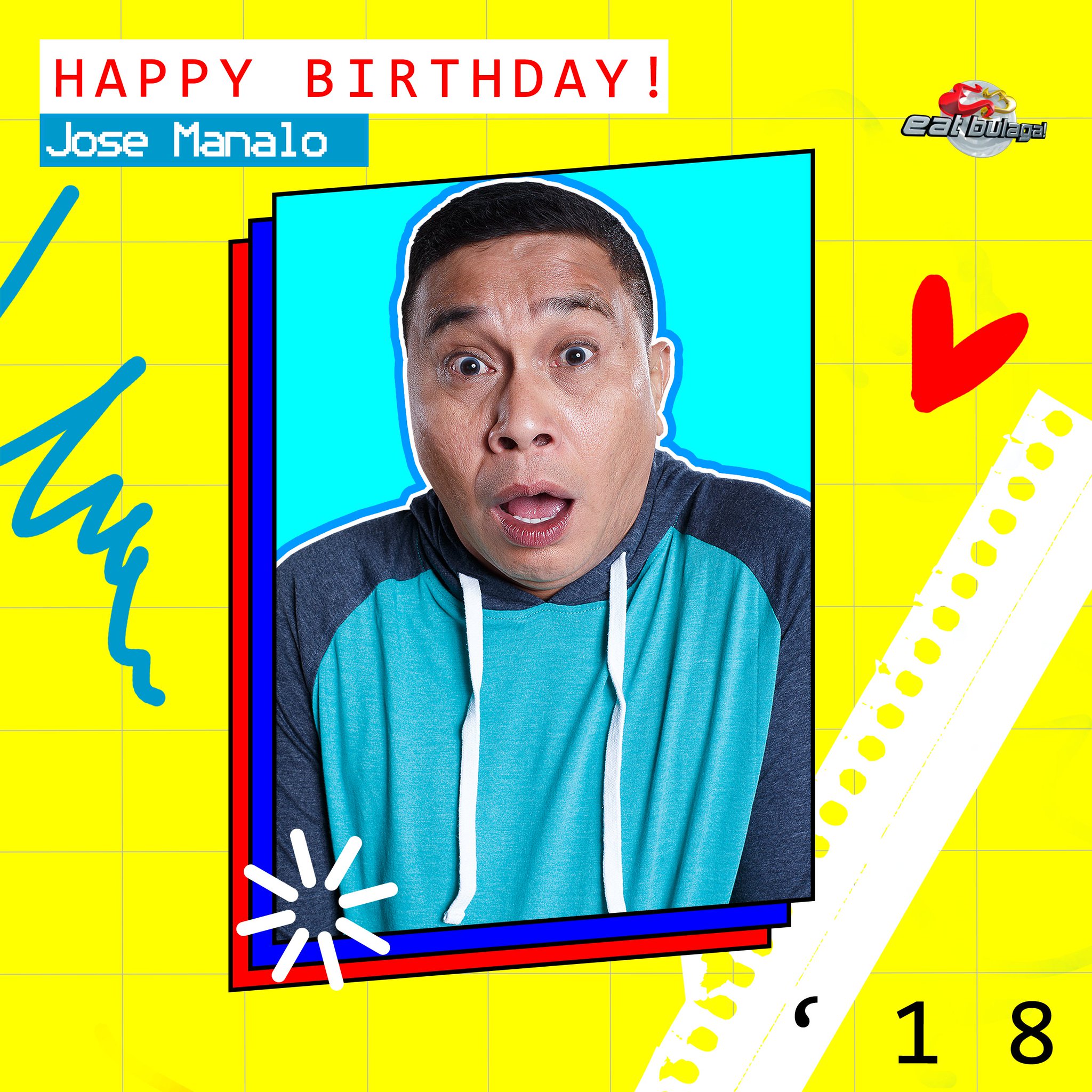 Happy Birthday Jose Manalo!  Love, your EB Dabarkads! <3 