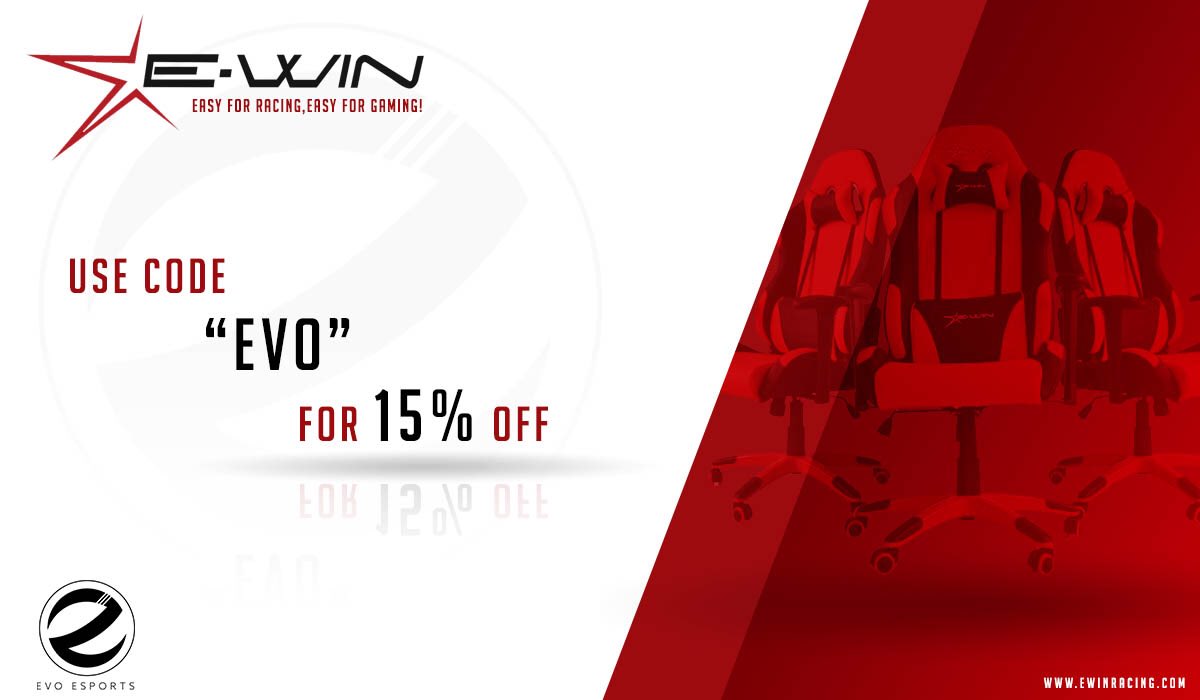 Want to game in comfort &amp; for longer? Then we have the answer for you check out <a href="/EwinRacing/">EwinRacing</a> &amp; get yourself a top quality gaming chair order today &amp; use code “Evo” for 15% off + free shipping 
#EvoArmy #ad 

🔗 EwinRacing.com
🔗 ewinracing.eu