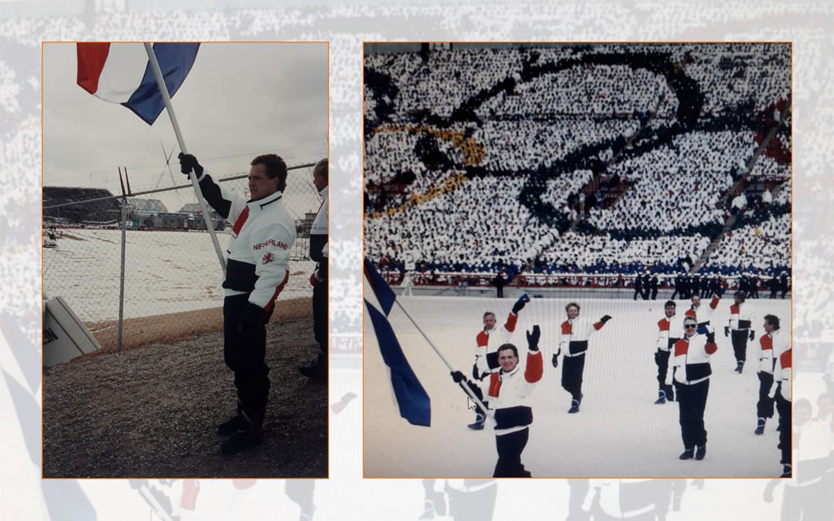 Tijdens de Olympische Spelen in 1988 (Calgary) droeg onze toernooidirecteur <a href="/janykema/">Jan Ykema</a> de Nederlandse vlag. Vandaag is het <a href="/jansmeekens/">Jan Smeekens</a> die de vlag draagt. Wij wensen alle deelnemers heel veel succes! #OS2018