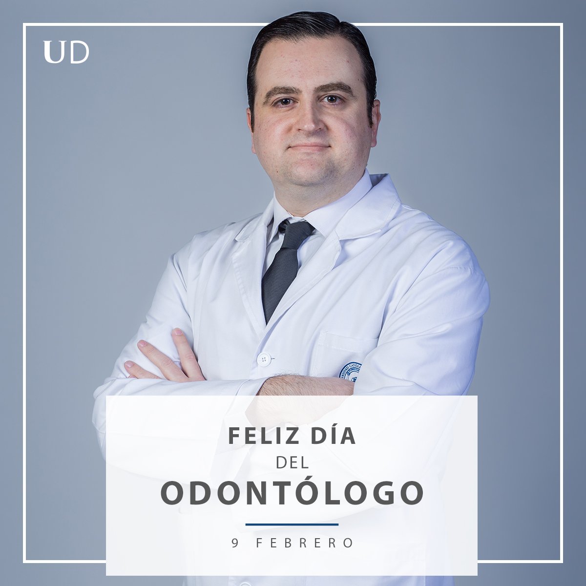 UCAM_Dental's tweet photo. ¡Buenos días! Hoy, desde UCAM Dental, queremos felicitar a todos los Odontólogos👩‍⚕️👨‍⚕️, y en especial a los de nuestra clínica, Mar Almagro y Manuel Máiquez. ¡Esperamos que tengáis un fantástico día! #FelizViernes #FelizdíadelOdontólogo #Odontología #9Feb2018 https://t.co/3vWODIYXM5