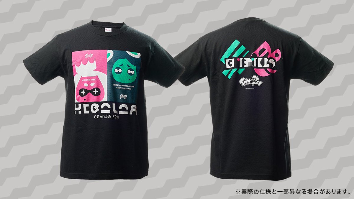 Splatoon スプラトゥーン 闘会議の会場限定で ハイカライブのオリジナルグッズも販売されるぞ テンタクルズのふたりとハイカライブのロゴがデザインされたライブ限定のtシャツとタオル そしてb2サイズのポスターだ Tシャツはs M L Xlの4サイズ