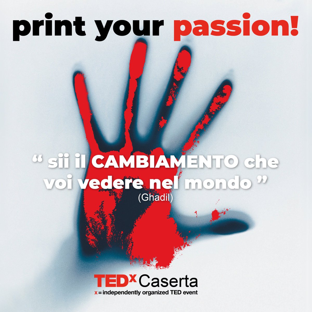 ► TEDxCaserta - PassiON > is ⁉
🖐 Ci siamo! Fermati! Ti sento... esci da lì e vieni con me per vivere quella che sarà un'esperienza indimenticabile. 
23 Febbraio, 2018. Reggia di Caserta

⬇ Candidati ora per far parte del pubblico! ⬇ 
tedxcaserta.typeform.com/to/DOHjfT