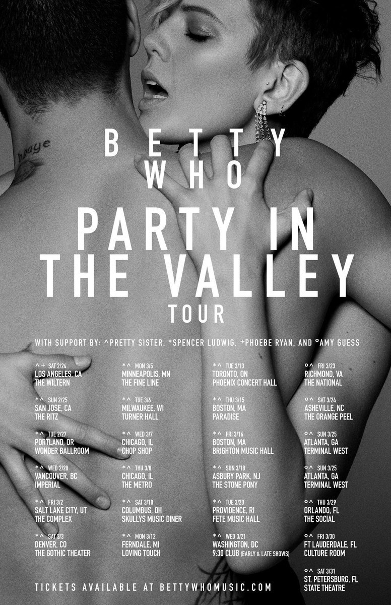 IBettyWho's tweet photo. Bringing all the homies on tour. Catch us having the time of our lives in a month 🤩💃🏼❤️💪🏼🌟 Tickets at my website: https://t.co/Fj9Eudvcgd https://t.co/vPAx9YJxuL