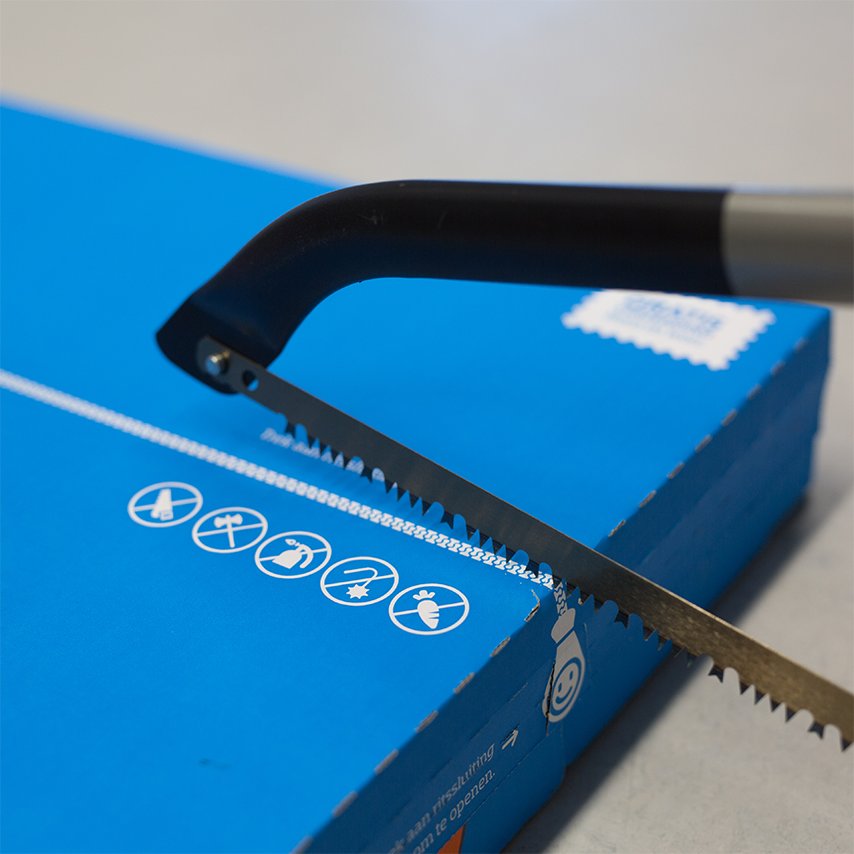 Met een wortel openen is ook zo afgezaagd. #badumtss