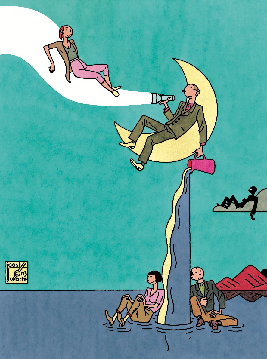 ThomasRagon's tweet photo. Au fait, il y a un ex-libris signé par Joost Swarte @SuperHeros_lib pour son New York Book (première image, la deuxième juste comme ça). https://t.co/2EQqwflMbo
