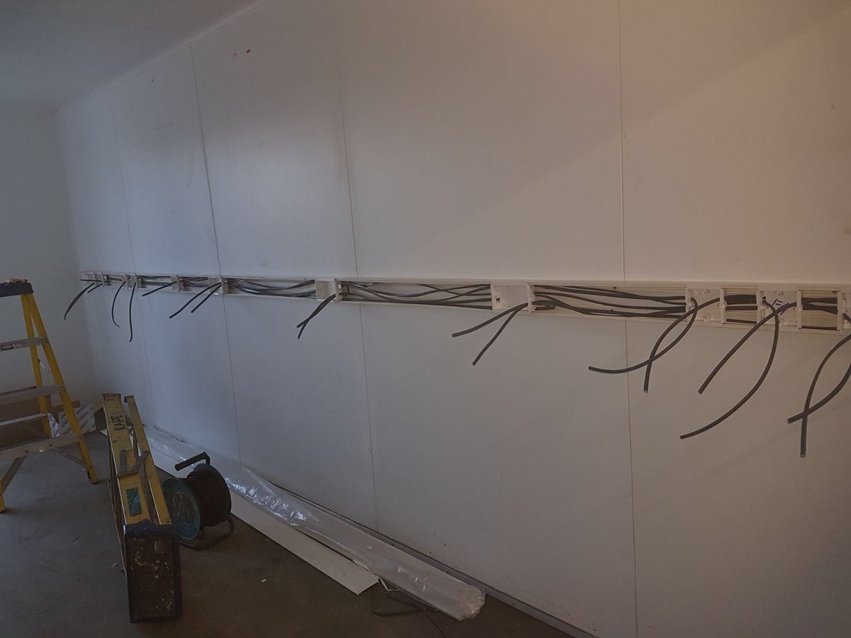 Connect2017hull's tweet photo. Another busy day down @LetLooseYorks adding some new installations and expansions ready for the new season #Electrician #hull #NICEIC https://t.co/oyIZT1aPEH