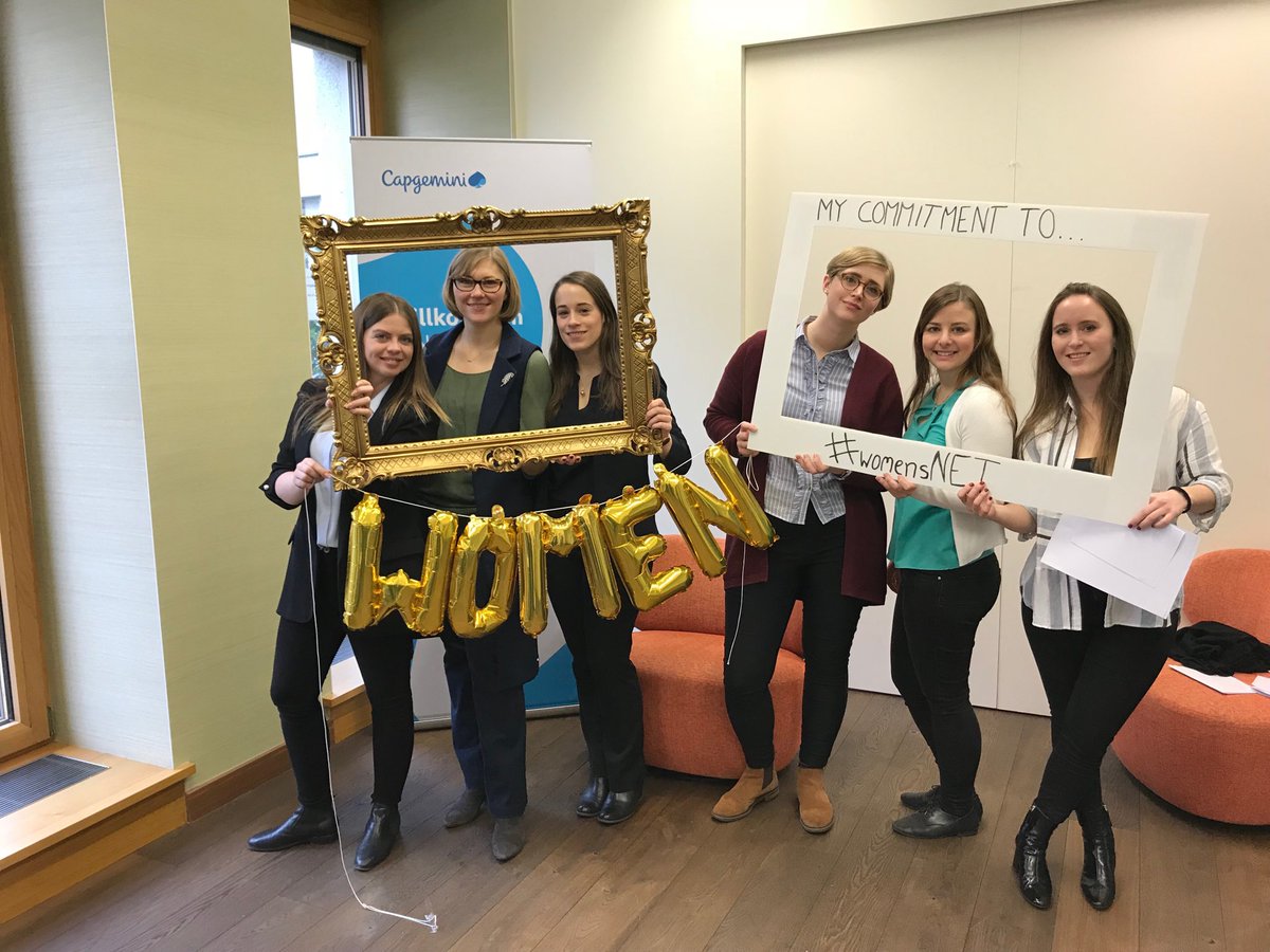 AnBorke's tweet photo. Wir setzen uns für Frauen bei Capgemini ein. @CapgeminiDE @ @Nicola_Ciensk @c_eisenacher @LinZign @KimNguyenDE @Faye_Rutowicz https://t.co/nF5IeAgW9A