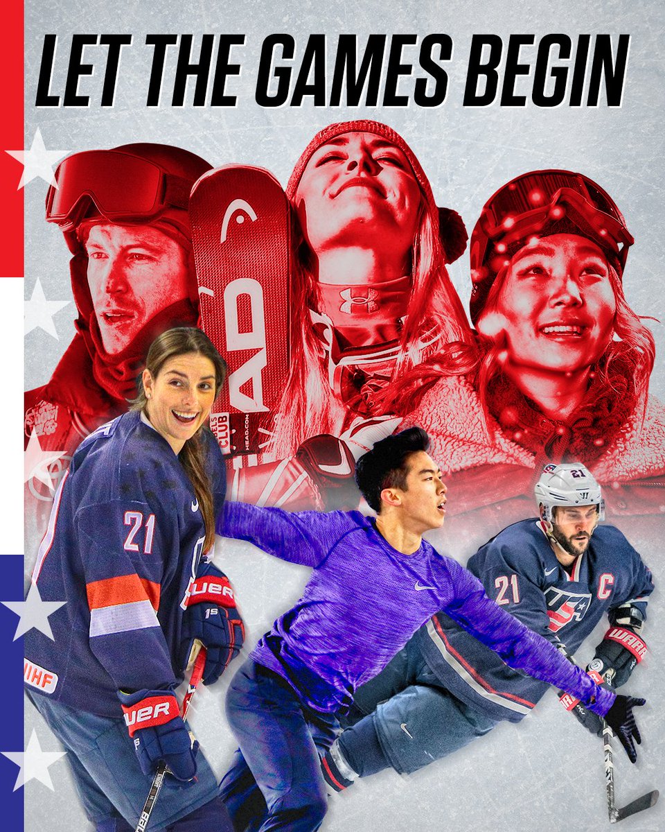 espn's tweet photo. The Olympics are officially underway 🏅 https://t.co/T8CaoJjVQg