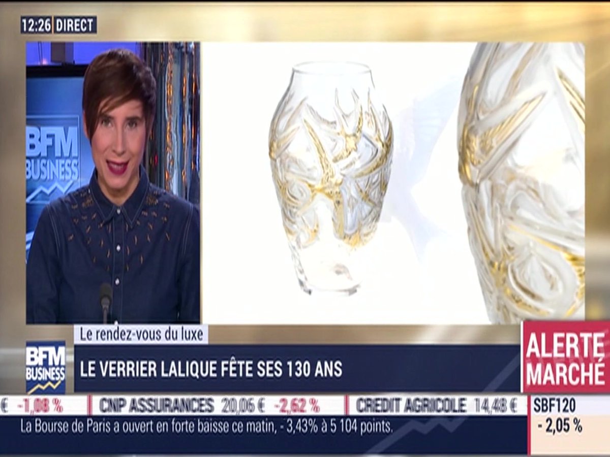 Retrouvez l'Hôtel &amp; Restaurant LALIQUE Château Lafaurie Peyraguey dans l'émission Le Rendez-vous du Luxe sur BFM TV à l'occasion des 130 ans de Lalique! bfmbusiness.bfmtv.com/mediaplayer/vi…
