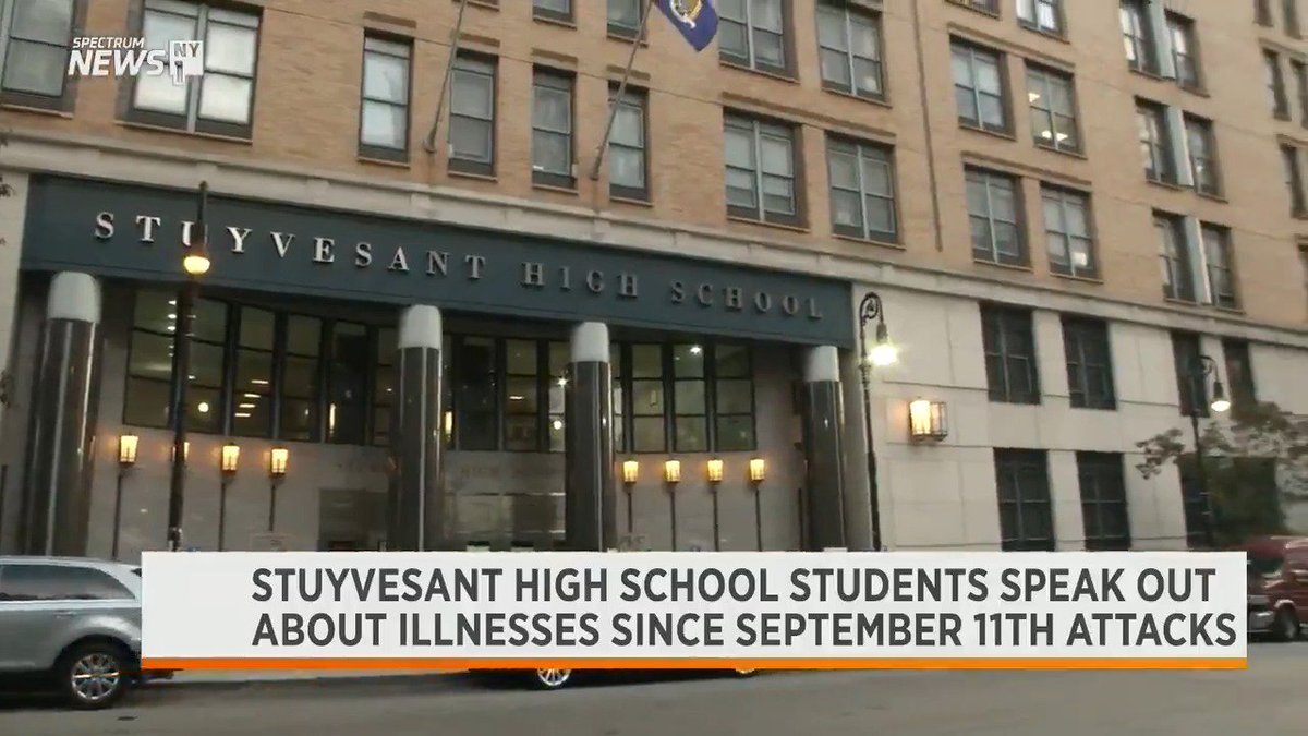 Alumni of Stuyvesant High School suffering from 9/11related illnesses