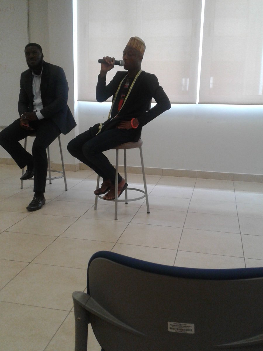 EugeniaAkpo's tweet photo. Ezekiel, one of our very own.#FDElaunch #atAshesi https://t.co/3cmczrUMXP