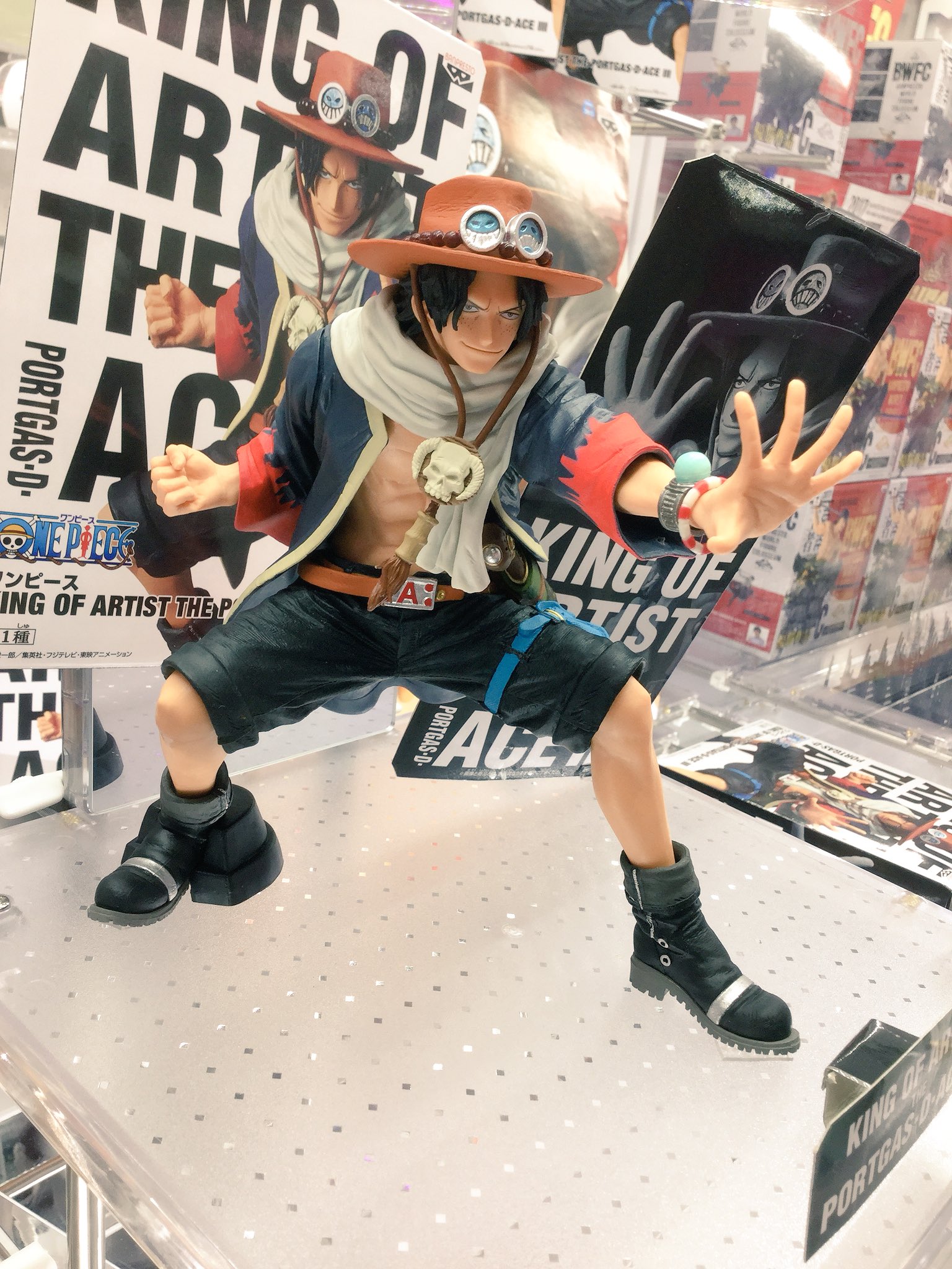 ワンピース エース グッズ ワンピース]エースのフィギュアが登場