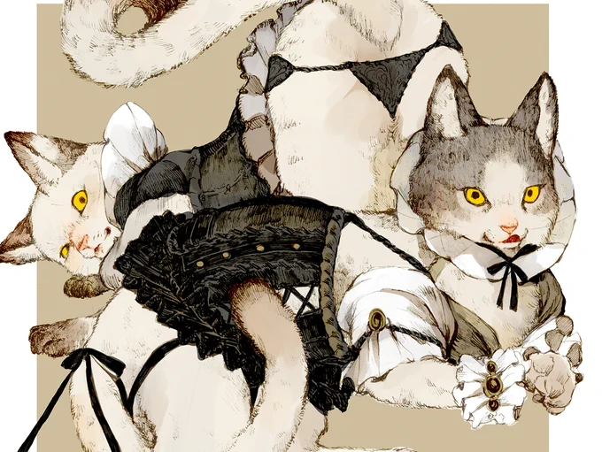 ティアの新刊が無事荷物が着いたら出ます。ぬ43aです。
ねこですよろしくおねがいします 